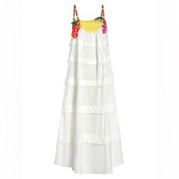 Farm Rio Fruits Richilieu Sleeveless
Midi Dress / size M - Picture 3 of 10